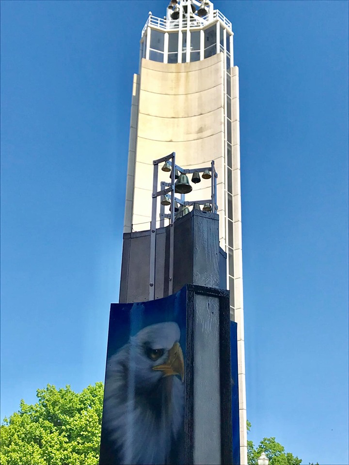 Jefferson Telecom's mini-tower with the Mahanay Tower